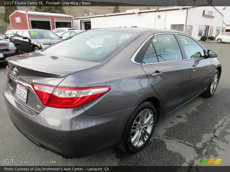 Predawn Gray Mica / Black 2017 Toyota Camry SE