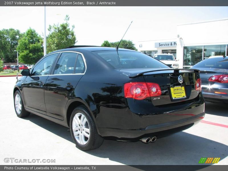 Black / Anthracite 2007 Volkswagen Jetta Wolfsburg Edition Sedan