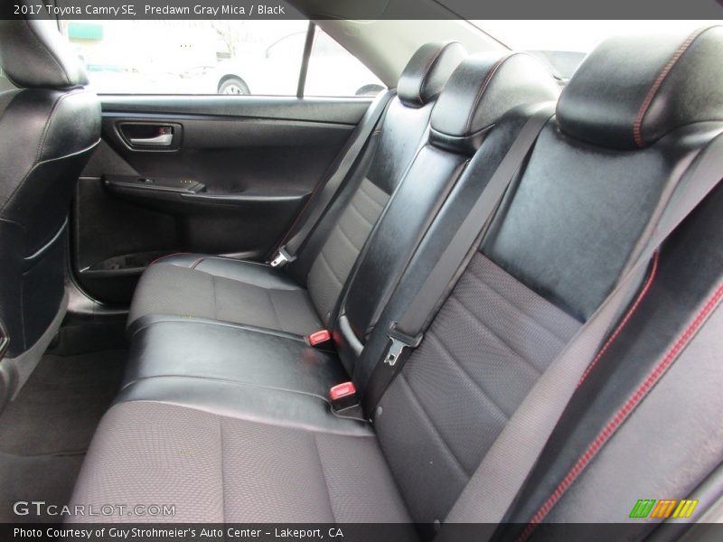 Predawn Gray Mica / Black 2017 Toyota Camry SE