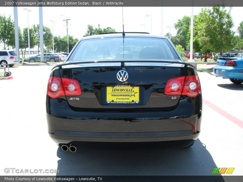Black / Anthracite 2007 Volkswagen Jetta Wolfsburg Edition Sedan
