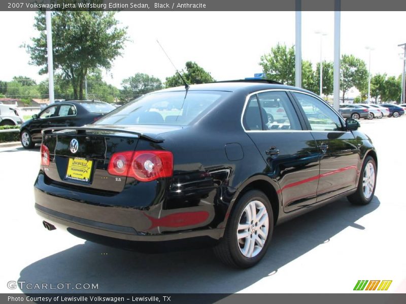 Black / Anthracite 2007 Volkswagen Jetta Wolfsburg Edition Sedan