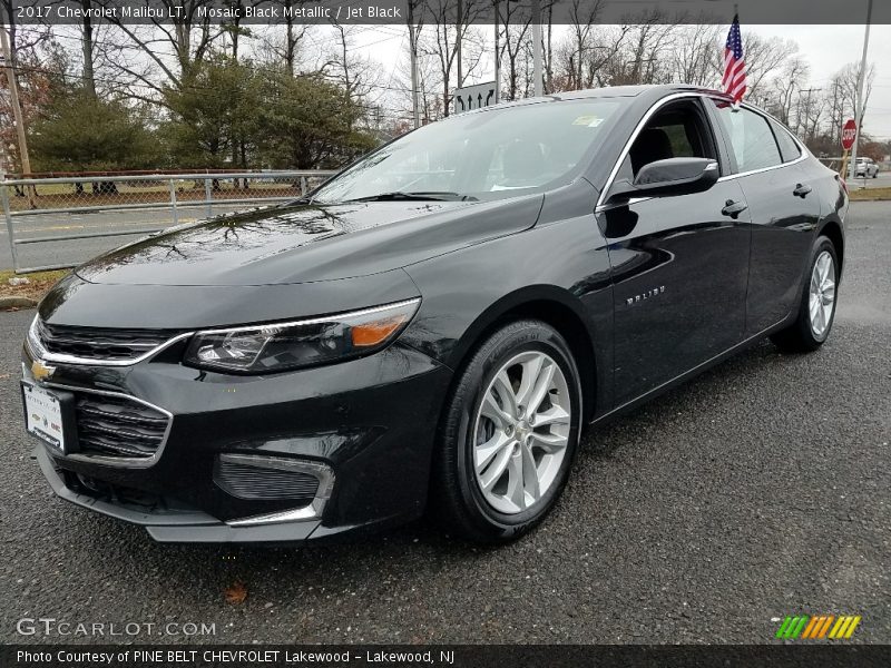 Mosaic Black Metallic / Jet Black 2017 Chevrolet Malibu LT