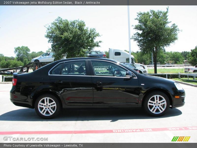 Black / Anthracite 2007 Volkswagen Jetta Wolfsburg Edition Sedan