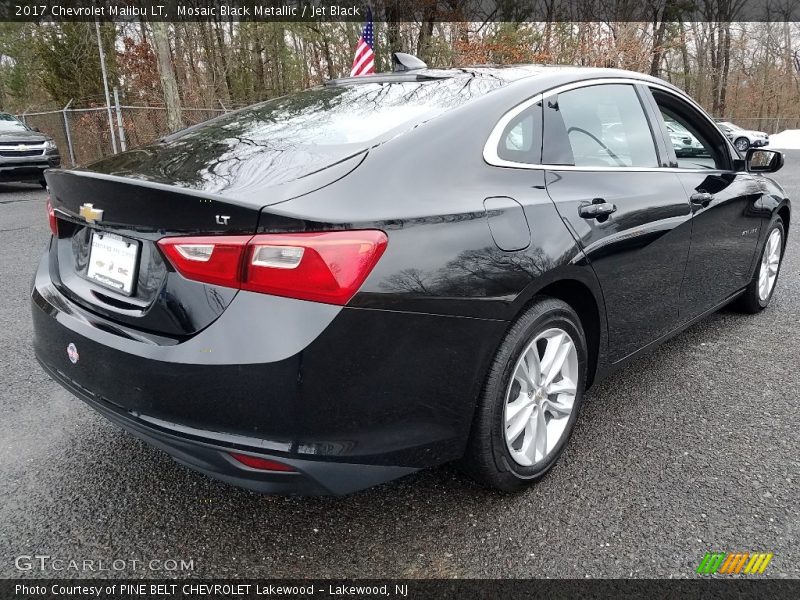 Mosaic Black Metallic / Jet Black 2017 Chevrolet Malibu LT