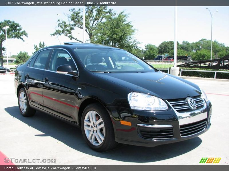 Black / Anthracite 2007 Volkswagen Jetta Wolfsburg Edition Sedan