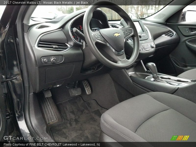 Mosaic Black Metallic / Jet Black 2017 Chevrolet Malibu LT
