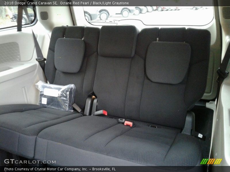Rear Seat of 2018 Grand Caravan SE