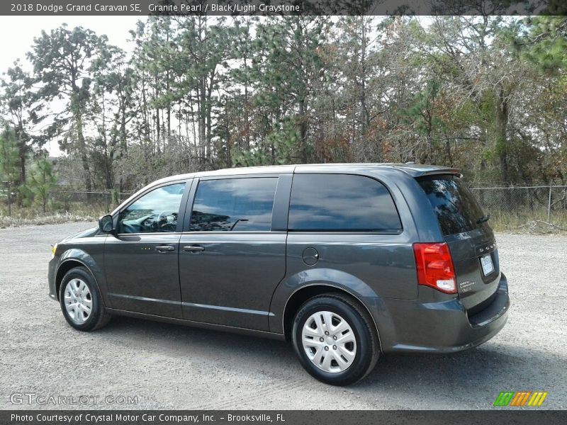 Granite Pearl / Black/Light Graystone 2018 Dodge Grand Caravan SE