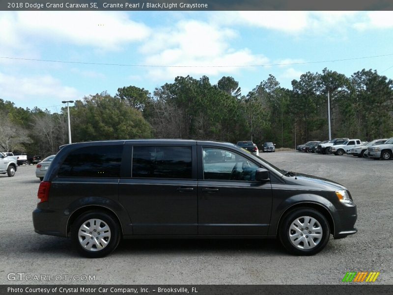 Granite Pearl / Black/Light Graystone 2018 Dodge Grand Caravan SE