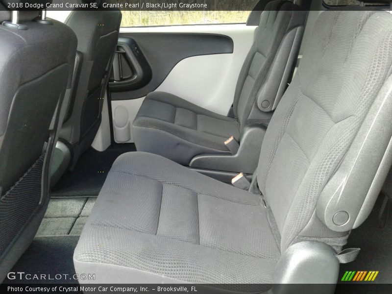 Granite Pearl / Black/Light Graystone 2018 Dodge Grand Caravan SE