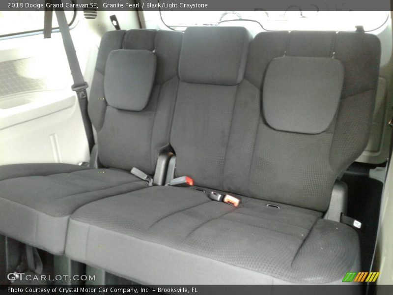 Granite Pearl / Black/Light Graystone 2018 Dodge Grand Caravan SE