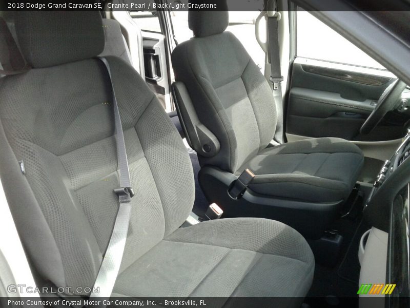 Granite Pearl / Black/Light Graystone 2018 Dodge Grand Caravan SE
