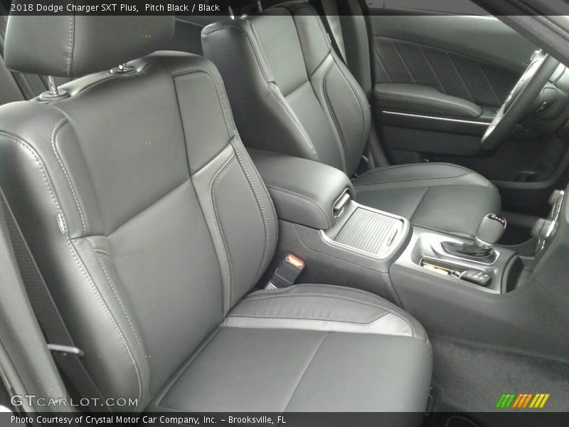 Pitch Black / Black 2018 Dodge Charger SXT Plus