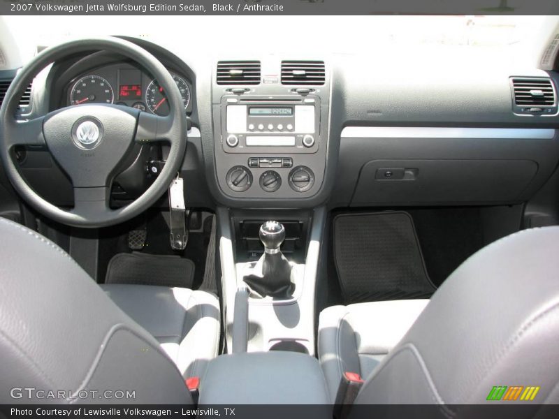 Black / Anthracite 2007 Volkswagen Jetta Wolfsburg Edition Sedan