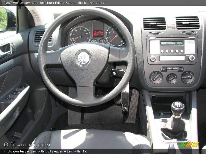 Black / Anthracite 2007 Volkswagen Jetta Wolfsburg Edition Sedan