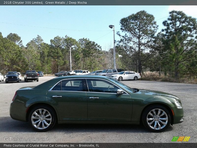 Green Metallic / Deep Mocha 2018 Chrysler 300 Limited