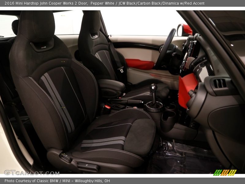 Front Seat of 2016 Hardtop John Cooper Works 2 Door