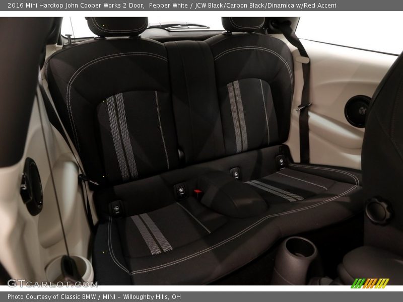 Rear Seat of 2016 Hardtop John Cooper Works 2 Door