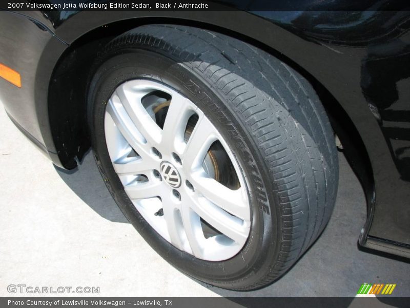 Black / Anthracite 2007 Volkswagen Jetta Wolfsburg Edition Sedan