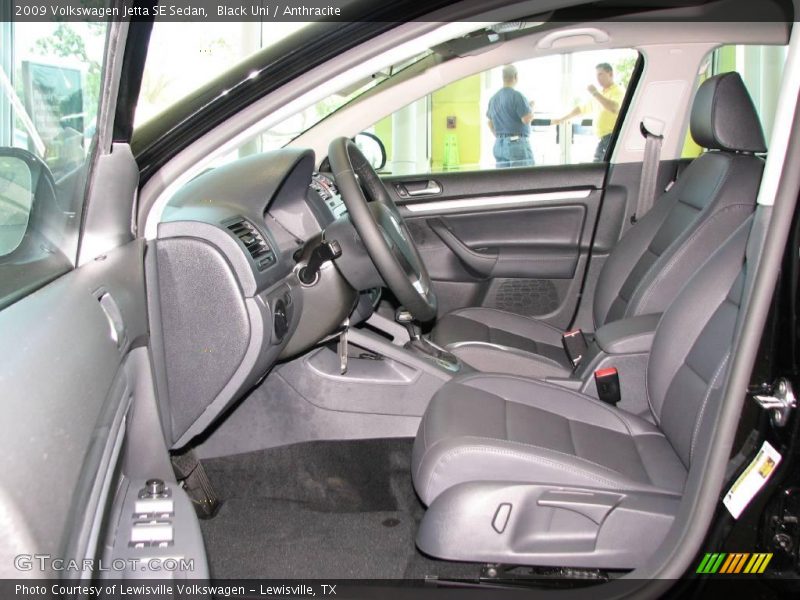 Black Uni / Anthracite 2009 Volkswagen Jetta SE Sedan