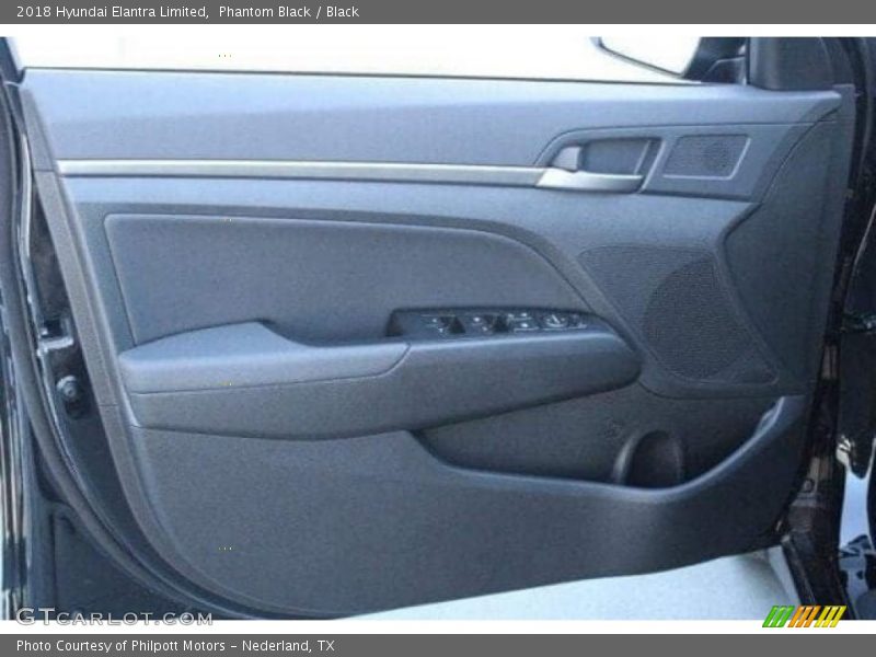 Phantom Black / Black 2018 Hyundai Elantra Limited
