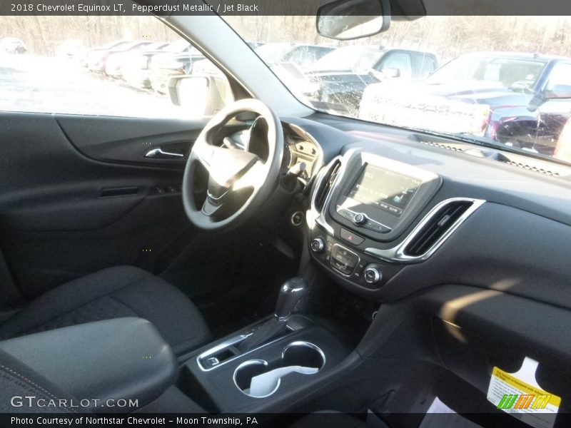 Pepperdust Metallic / Jet Black 2018 Chevrolet Equinox LT