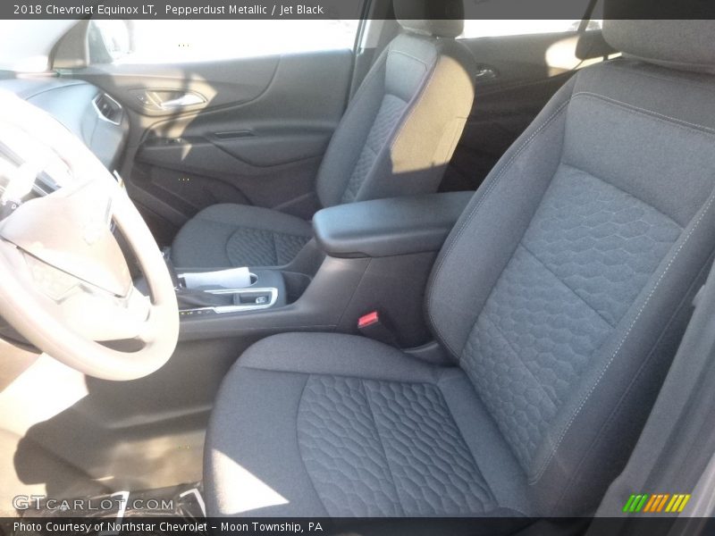 Pepperdust Metallic / Jet Black 2018 Chevrolet Equinox LT