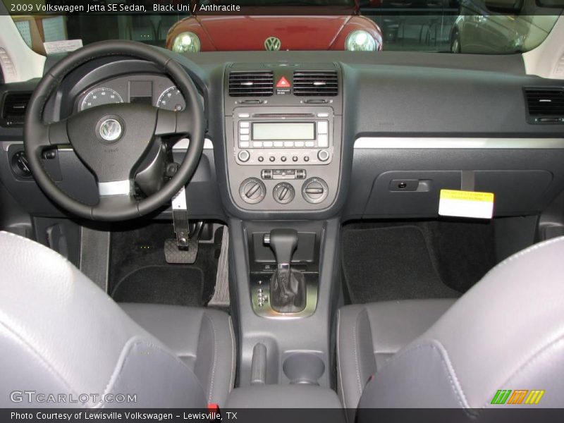 Black Uni / Anthracite 2009 Volkswagen Jetta SE Sedan