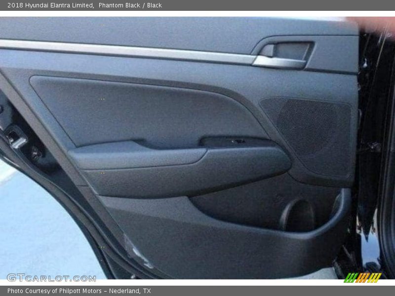 Phantom Black / Black 2018 Hyundai Elantra Limited