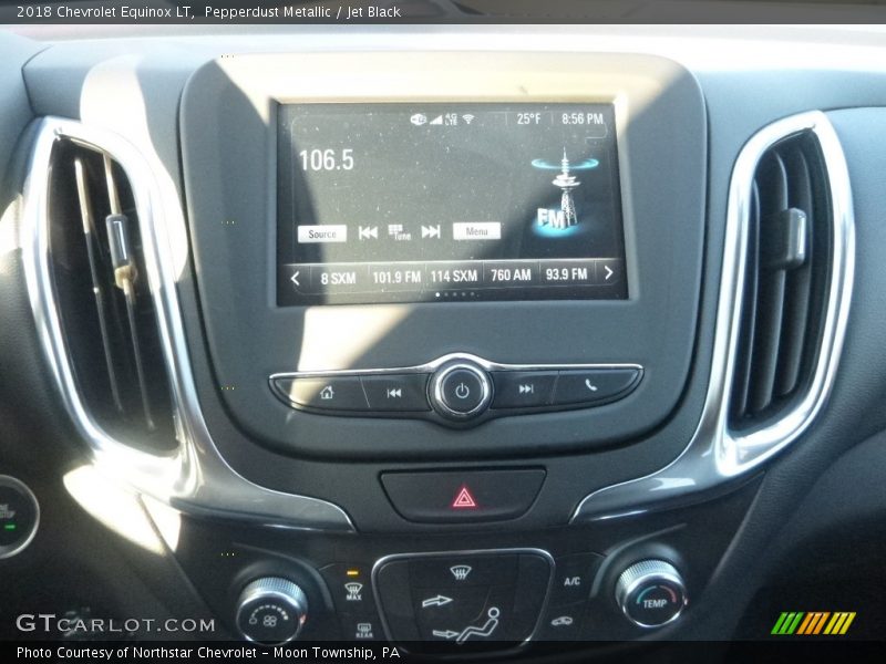 Pepperdust Metallic / Jet Black 2018 Chevrolet Equinox LT