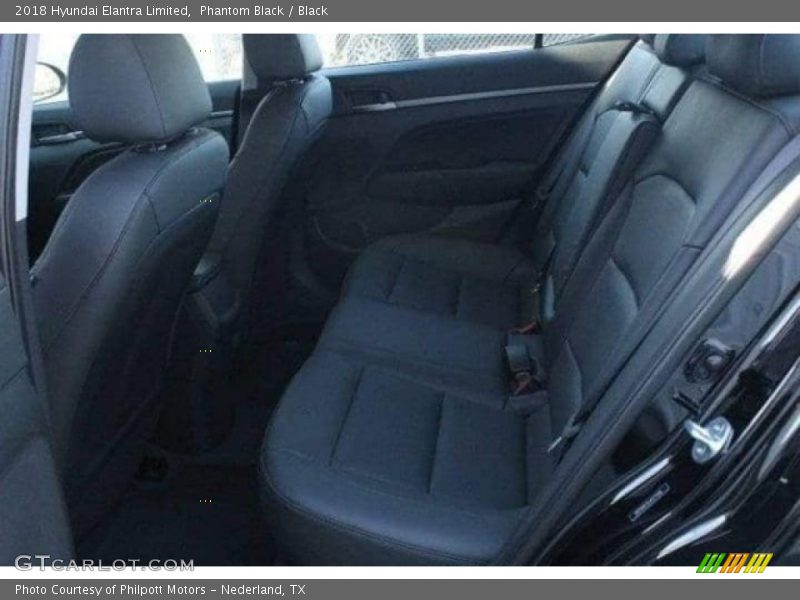 Phantom Black / Black 2018 Hyundai Elantra Limited