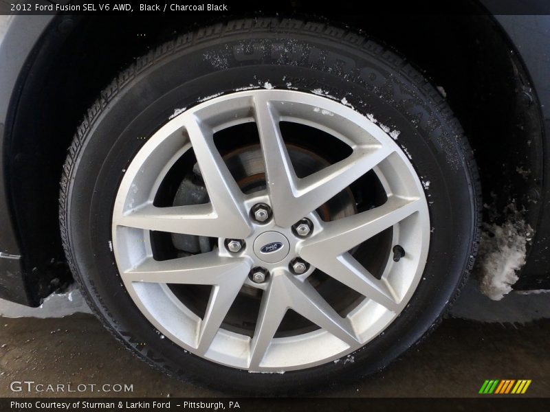 Black / Charcoal Black 2012 Ford Fusion SEL V6 AWD