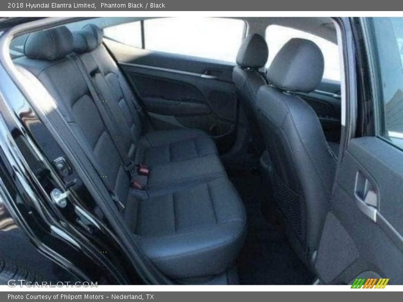 Phantom Black / Black 2018 Hyundai Elantra Limited