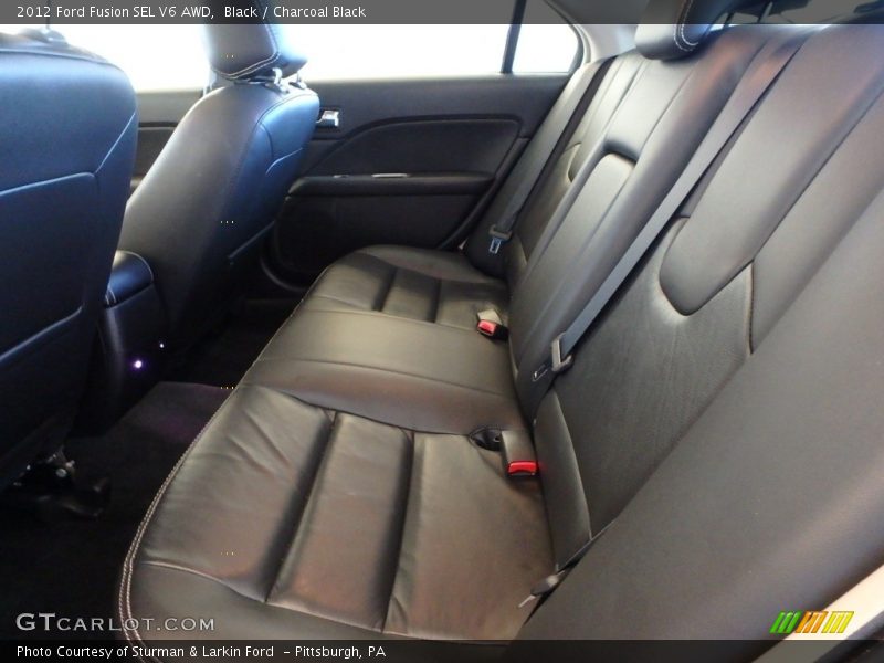 Black / Charcoal Black 2012 Ford Fusion SEL V6 AWD