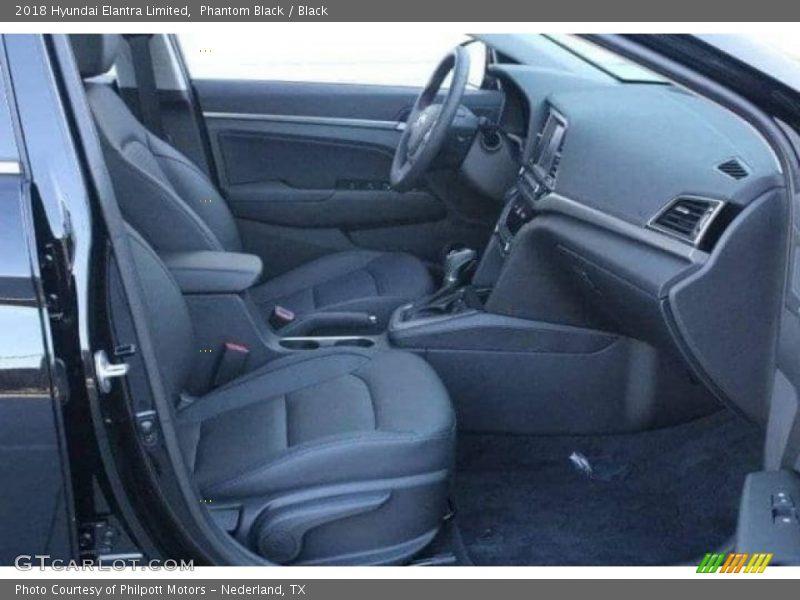 Phantom Black / Black 2018 Hyundai Elantra Limited