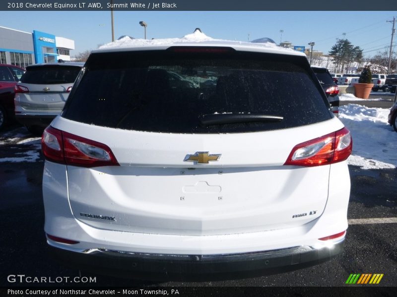Summit White / Jet Black 2018 Chevrolet Equinox LT AWD