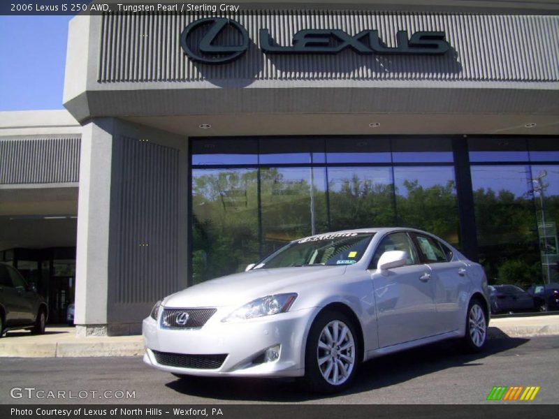 Tungsten Pearl / Sterling Gray 2006 Lexus IS 250 AWD