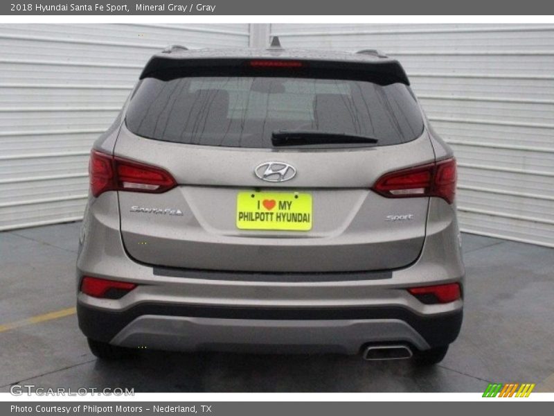 Mineral Gray / Gray 2018 Hyundai Santa Fe Sport