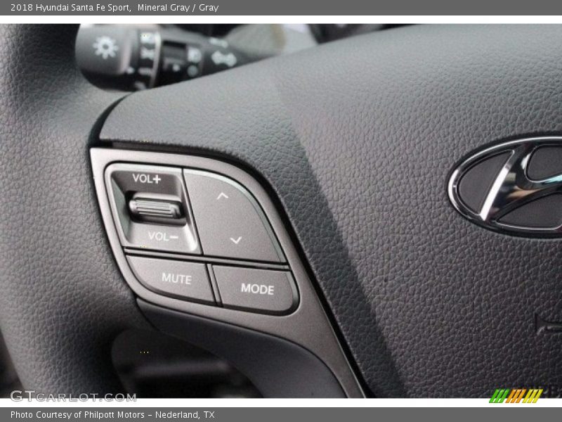 Mineral Gray / Gray 2018 Hyundai Santa Fe Sport