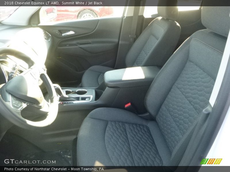 Summit White / Jet Black 2018 Chevrolet Equinox LT AWD