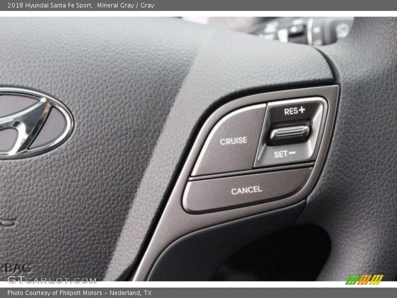 Mineral Gray / Gray 2018 Hyundai Santa Fe Sport