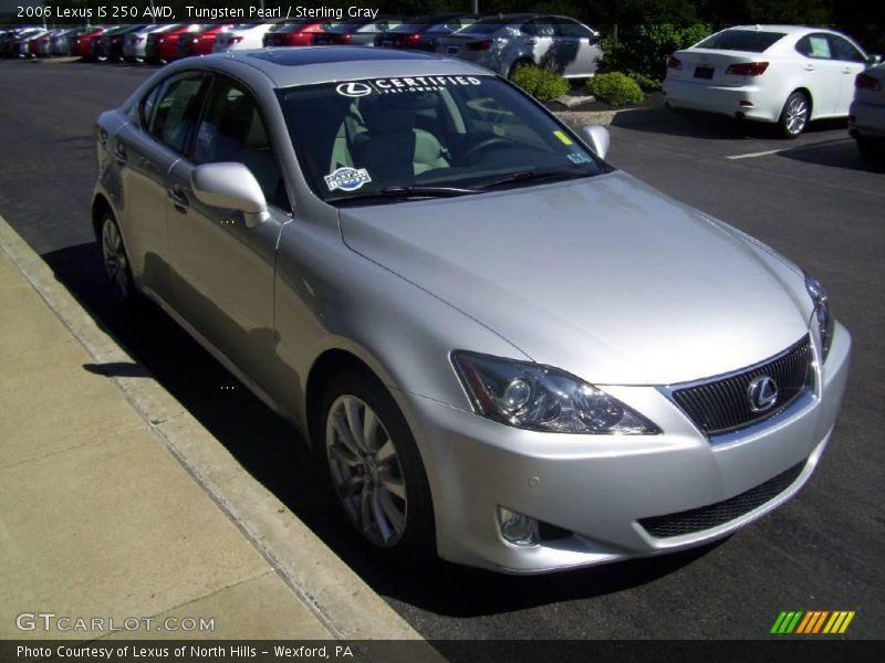 Tungsten Pearl / Sterling Gray 2006 Lexus IS 250 AWD