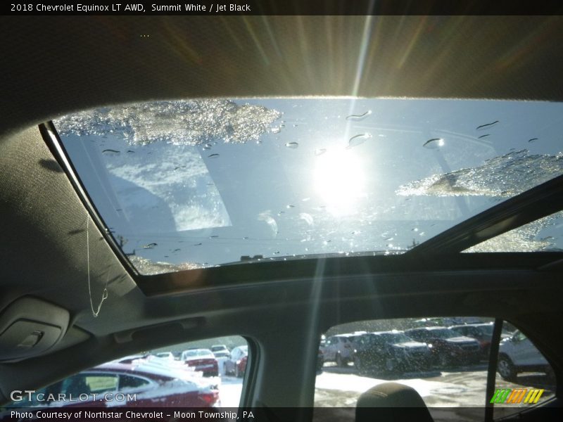 Summit White / Jet Black 2018 Chevrolet Equinox LT AWD