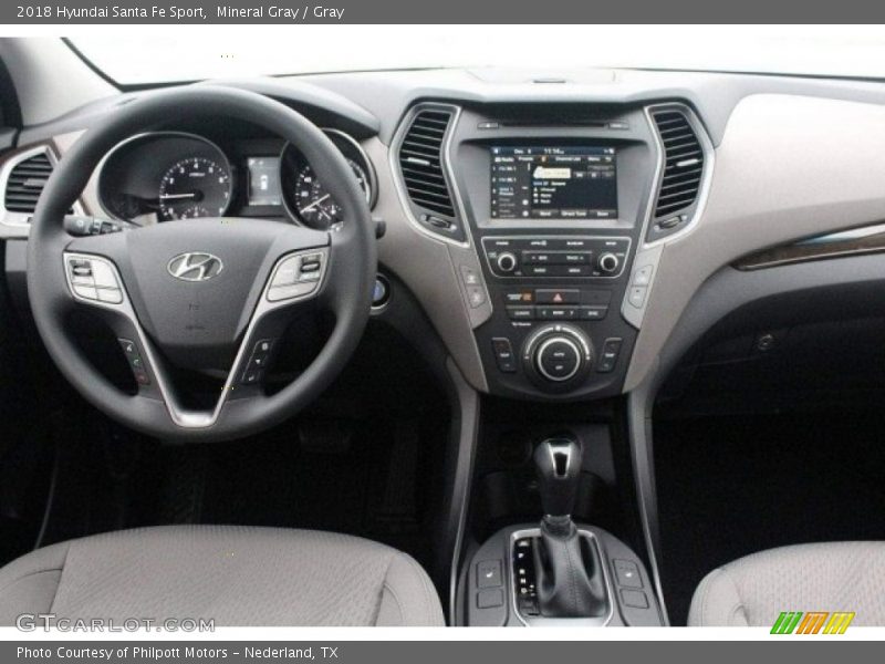 Mineral Gray / Gray 2018 Hyundai Santa Fe Sport