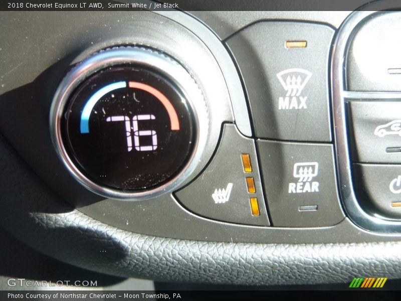 Summit White / Jet Black 2018 Chevrolet Equinox LT AWD