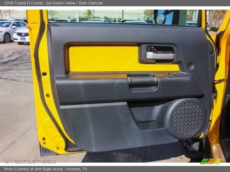 Sun Fusion Yellow / Dark Charcoal 2008 Toyota FJ Cruiser