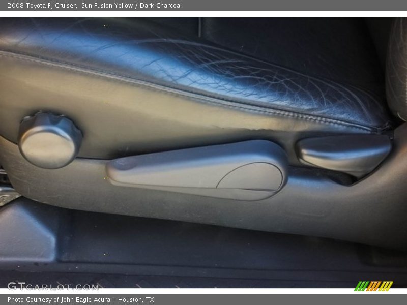 Sun Fusion Yellow / Dark Charcoal 2008 Toyota FJ Cruiser