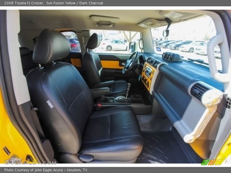 Sun Fusion Yellow / Dark Charcoal 2008 Toyota FJ Cruiser