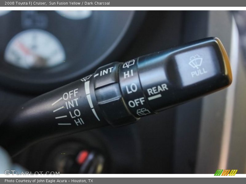 Sun Fusion Yellow / Dark Charcoal 2008 Toyota FJ Cruiser