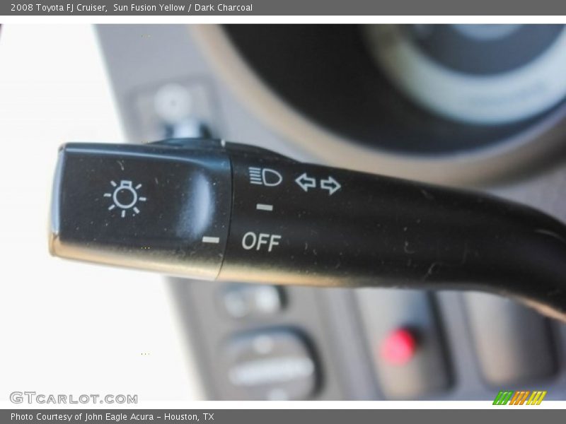 Sun Fusion Yellow / Dark Charcoal 2008 Toyota FJ Cruiser